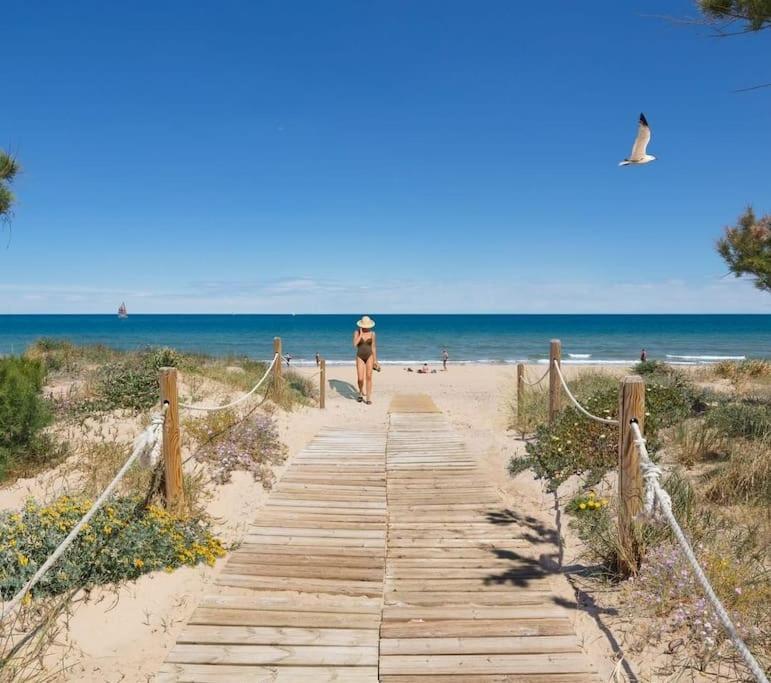 Apartamento Junto Al Mar Олива Экстерьер фото